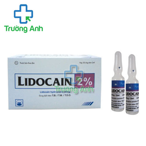 Lidocain 2% 40mg/2ml Pymepharco - Thuốc gây tê hiệu quả 