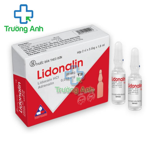Lidonalin - Thuốc tiêm gây tê nha khoa của Vinphaco