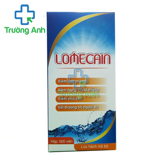 Lomecain - Viên uống điều trị nhiệt miệng, viêm nha chu hiệu quả