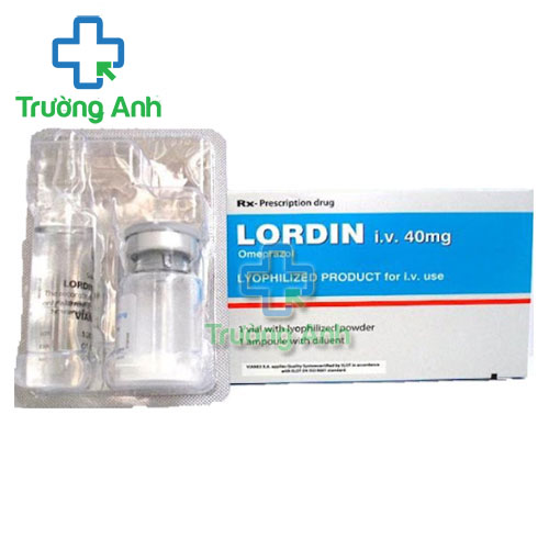 Lordin 40mg Vianex - Thuốc tiêm điều trị viêm loét dạ dày