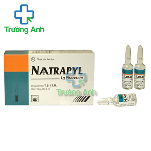 Naatrapyl 1g Pymepharco - Thuốc điều trị các di chứng sau tai biến, đột quỵ