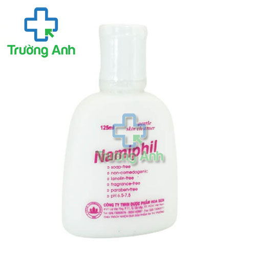 Namiphil 125ml - Sữa tắm toàn thân sát khuẩn, chống khô da hiệu quả