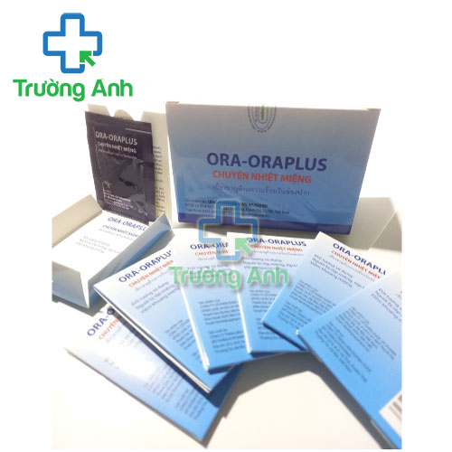 Nhiệt miệng Ora-Oraplus Ivypharma (gói) - Gel bôi nhiệt miệng viêm lợi