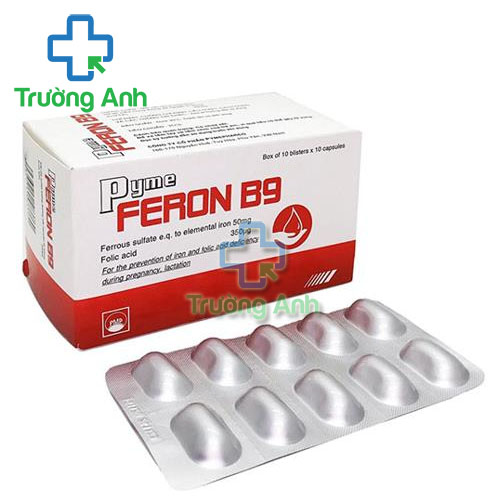 PymeFeron B9 Pymepharco - Sản phẩm bổ xung sắt cho cơ thể