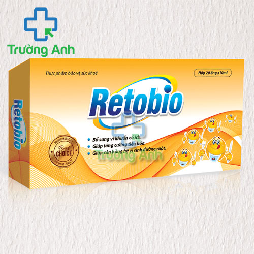 Retobio - Hỗn dịch uống bổ xung lợi khuẩn và cân bằng hệ vi sinh đường ruột