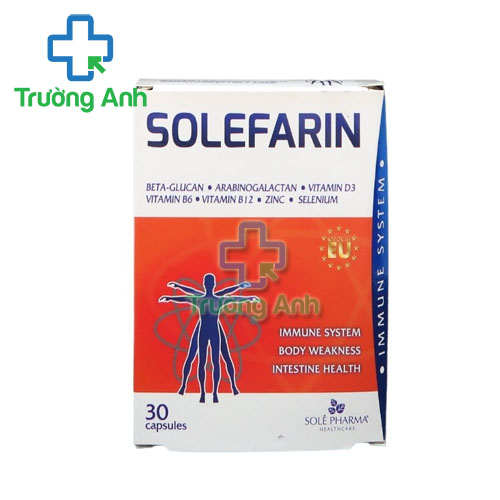 Solefarin - Sản phẩm bổ xung chất dinh dưỡng, tăng sức đề kháng cho cơ thể