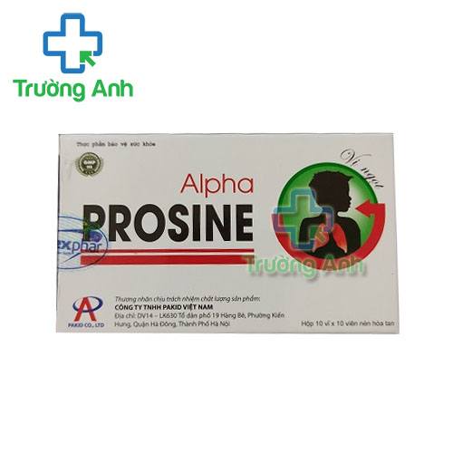 Cách sử dụng Alpha Prosine và liều lượng dành cho người lớn và trẻ em là bao nhiêu?
