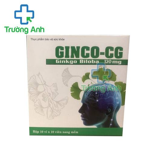 Thực Phẩm Bảo Vệ Sức Khỏe Ginco-Cg - Hộp 10 vỉ x 10 viên