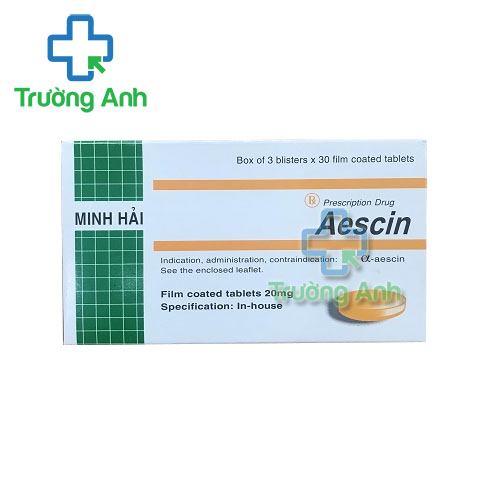 Thuốc Aescin 20Mg - Hộp 3 vỉ x 30 viên