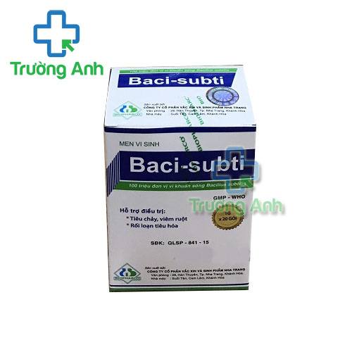 Thuốc Baci-Subti - Hộp 20 gói 