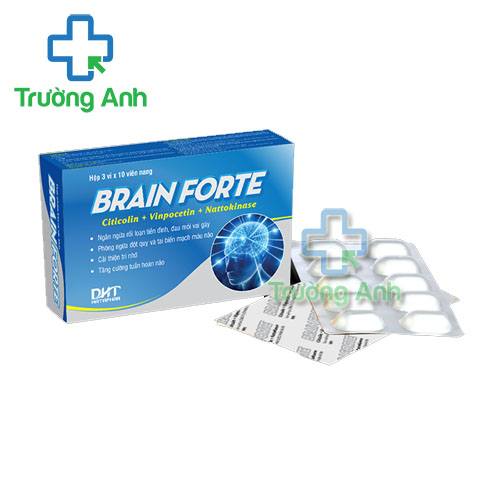 Thuốc Brain Forte - 3 Vỉ X 10 Viên Nang