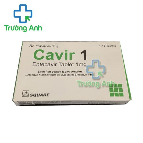 Thuốc Cavir 1Mg -   Hộp 1 vỉ x 5 viên