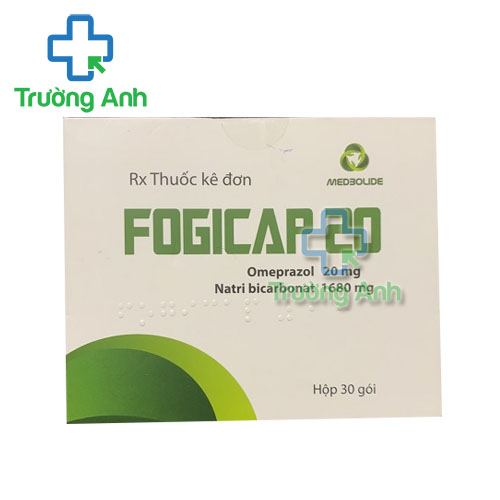 Thuốc Fogicap 20 - Hộp 30 gói x 2,5g (gói giấy nhôm)