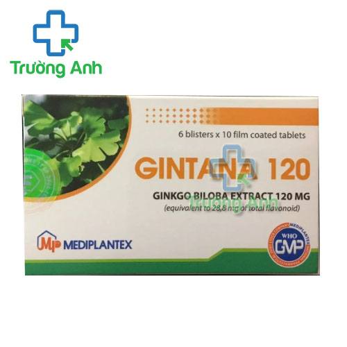Thuốc Gintana 120Mg - Hộp 60 viên