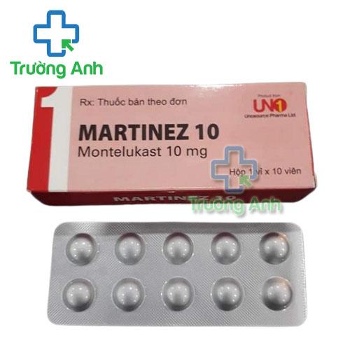 Thuốc Martinez 10Mg - Hộp 1 vỉ x 10 viên