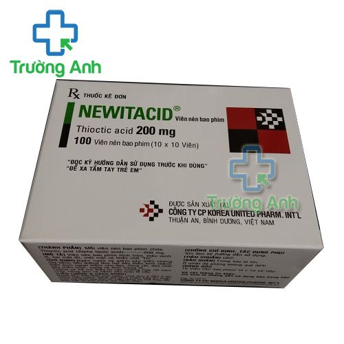 Thuốc Newitacid 200mg Hộp 10 Vỉ X 10 Viên