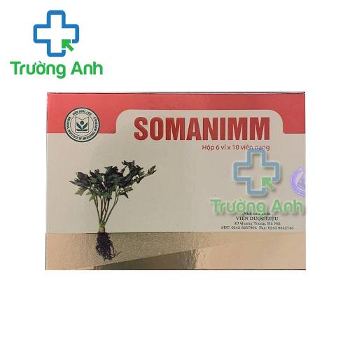Thuốc Somanimm 500Mg - Hộp 6 vỉ x 10 viên