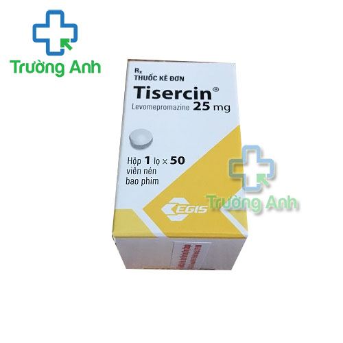 Thuốc Tisercin 25Mg - Hộp 1 chai 50 viên