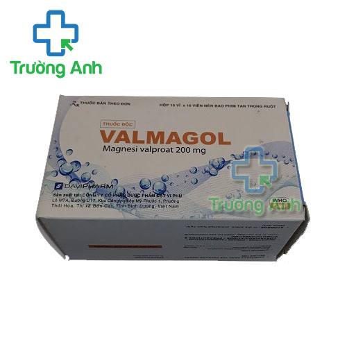 Thuốc Valmagol 200mg Hộp 6 Vỉ X 10 Viên