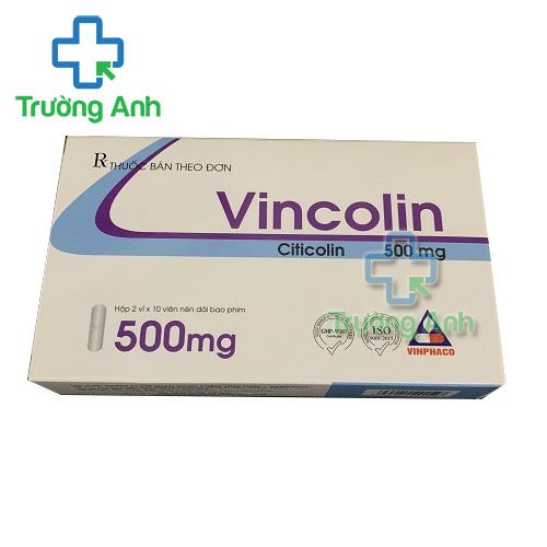 Thuốc Vincolin 500Mg -   Hộp 2 vỉ x 10 Viên