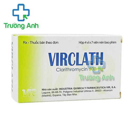 Thuốc Virclath 500Mg - Industria Quimica Y Farmaceutica VIR, S.A 
