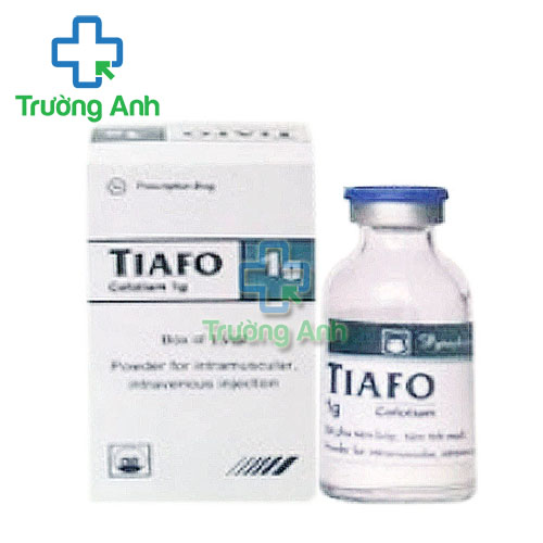 Tiafo 1g Pymepharco - Thuốc tiêm điều trị nhiễm khuẩn hiệu quả