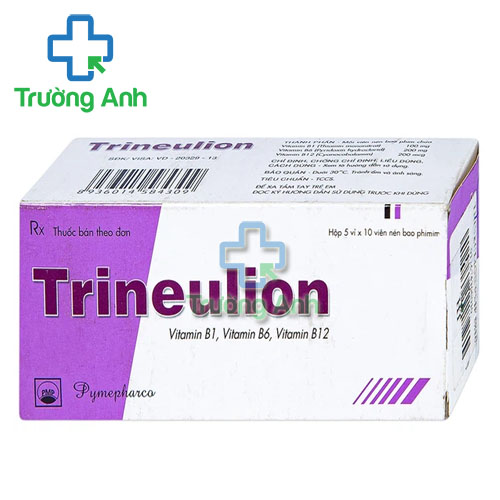 Trineulion Pymepharco - Sản phẩm bổ xung vitamin B1, B6, B12 