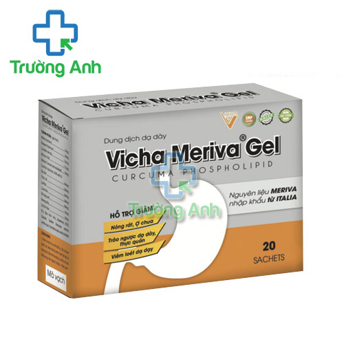 Vicha Meriva Gel - Sản phẩm hỗ trợ điều trị viêm loét dạ dày - tá tràng