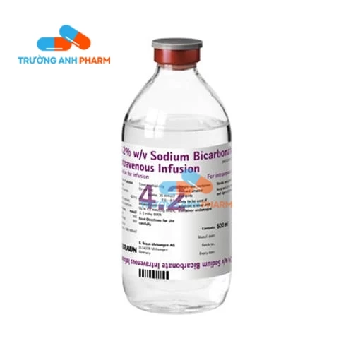 4.2% w/w Sodium Bicarbonate B.Braun - Thuốc thuốc kháng acid