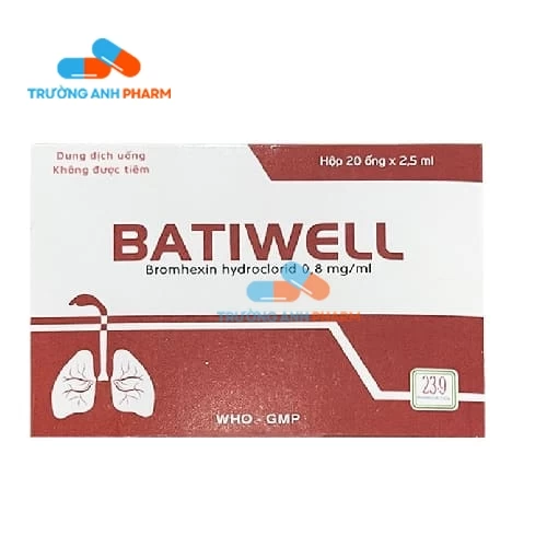 Batiwell - Bromhexin Công ty CP 23 tháng 9