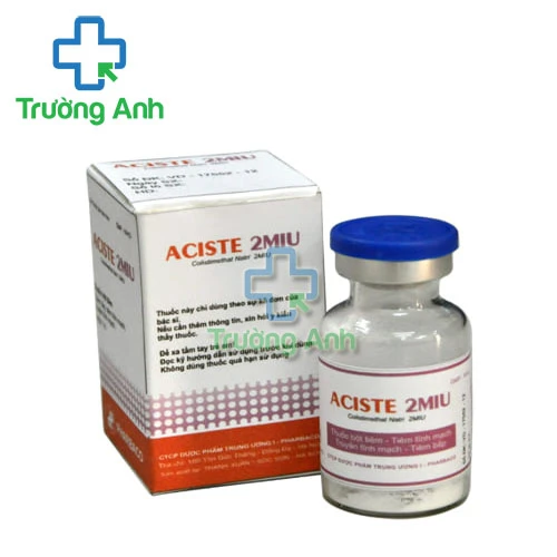 Aciste 3MIU Pharbaco - Thuốc điều trị nhiễm khuẩn của Pharbaco