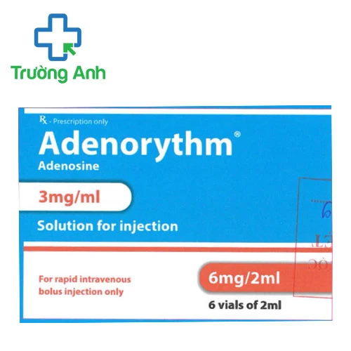 Adenorythm 2ml Vianex - Thuốc điều trị nhịp nhanh kịch phát