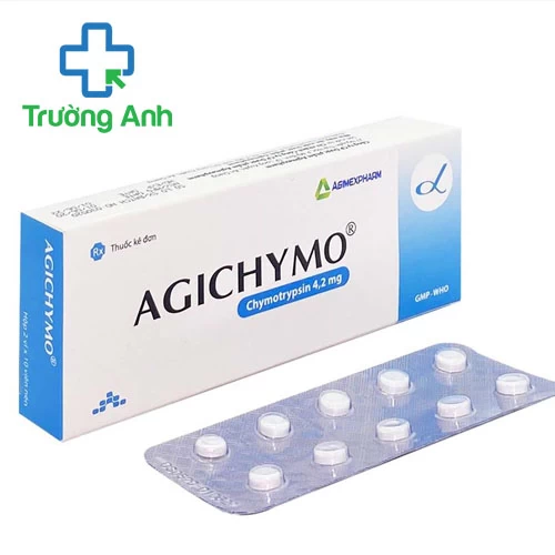 Agichymo 4,2mg Agimexpharm - Thuốc điều trị phù nề hiệu quả