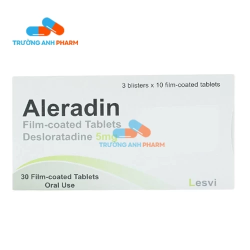 Thuốc Aleradin -  Hộp 3 vỉ x 10 viên