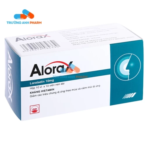 Alorax 10mg Pymepharco - Thuốc điều trị viêm mũi dị ứng