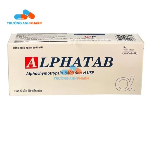 Alphatab US Pharma USA - Thuốc điều trị phù nề hiệu quả