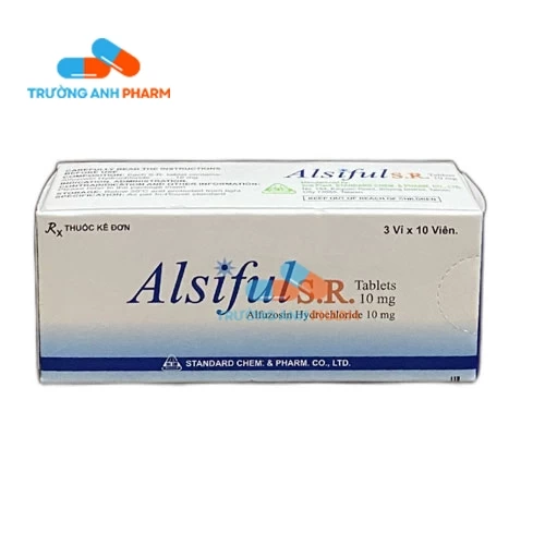 Thuốc Alsiful S.r 10Mg - Hộp 3 vỉ x 10 viên
