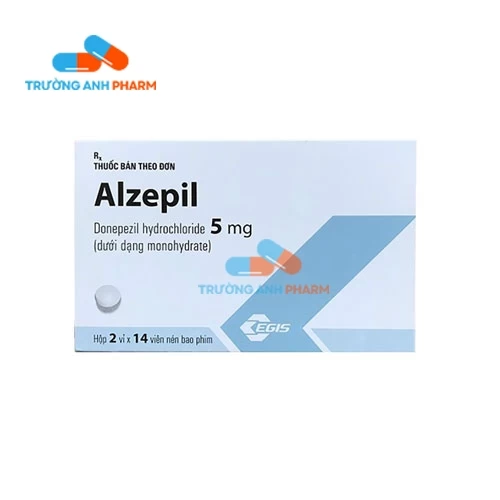 Thuốc Alzepil 5Mg -  Hộp 2 vỉ x 14 viên