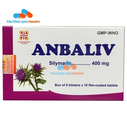 Thuốc Anbaliv 400Mg -  Hộp 6 viên x 10 vỉ