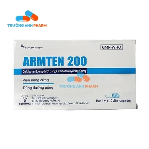 Thuốc Armten 200 Mg - Hộp 1 vỉ x 10 viên