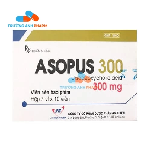 Asopus 300 An Thiên - Thuốc điều trị sỏi túi mật cholesterol