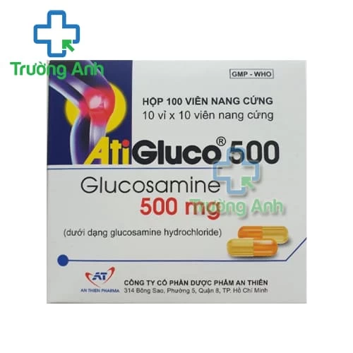 Atigluco 500 An Thiên - Thuốc điều trị bệnh thoái hóa xương khớp