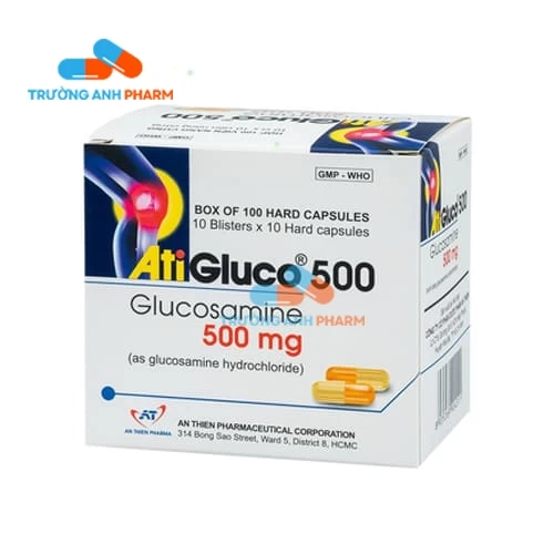 Atigluco 500 An Thiên - Thuốc điều trị bệnh thoái hóa xương khớp
