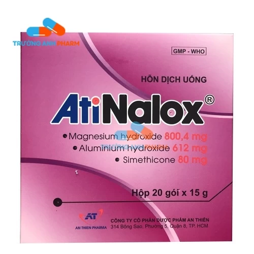 Hỗn Dịch Uống Atinalox -  Hộp 20 gói