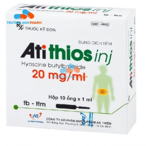 Atithios inj - Điều trị co thắt đường tiêu hóa, đau bụng kinh DP An Thiên