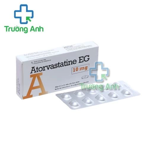 Atorvastatine EG 10mg Pymepharco - Thuốc làm giảm cholesterol