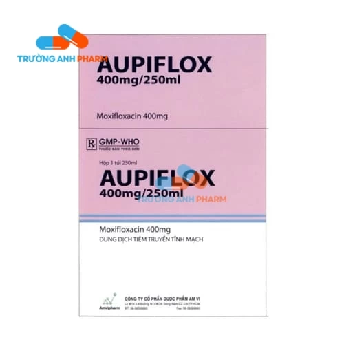 Aupiflox 400mg Amvipharm - Thuốc điều trị nhiễm khuẩn