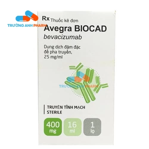 Avegra Biocad 400mg/16ml Bocad - Thuốc điều trị ung thư vú