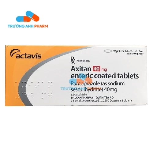 Thuốc Axitan 40Mg - Balkanpharma - Dupnisa Ad 