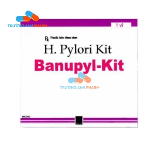 Banupyl - Kit - Thuốc điều trị viêm loét da dày tá tràng hiệu quả